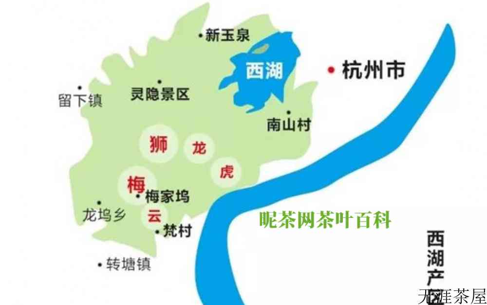 西湖龙井核心产区